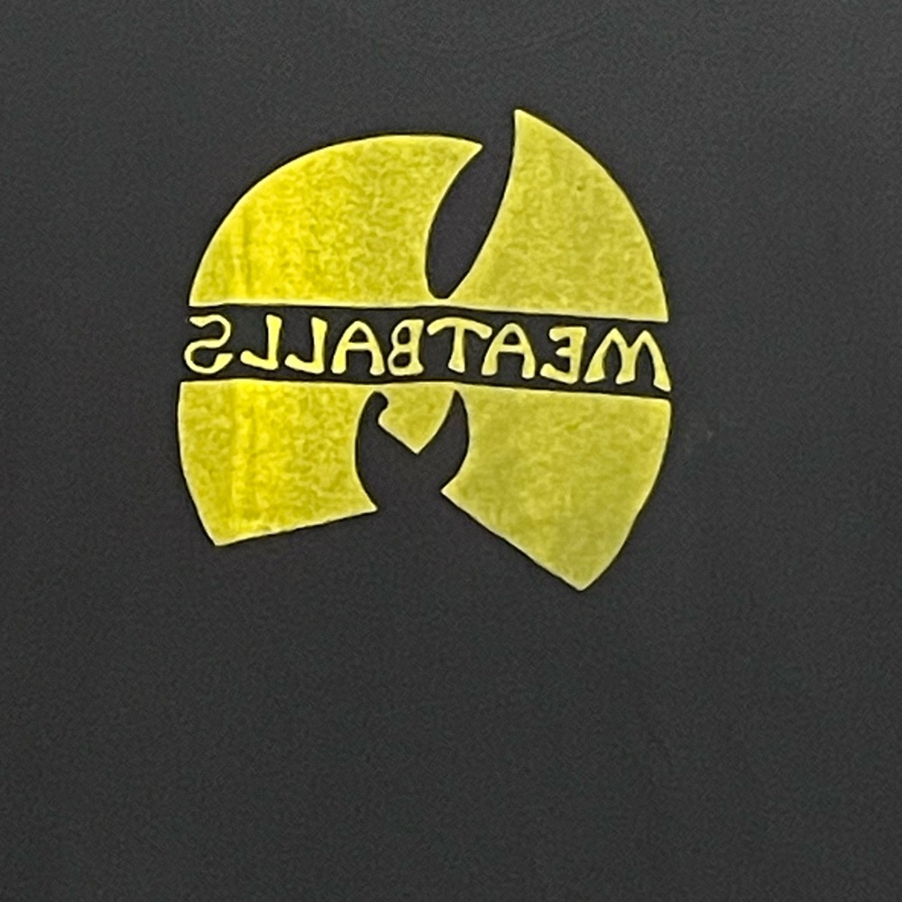 Rare meatballs wu-tang parody misprint(backwards) Black T-Shirt